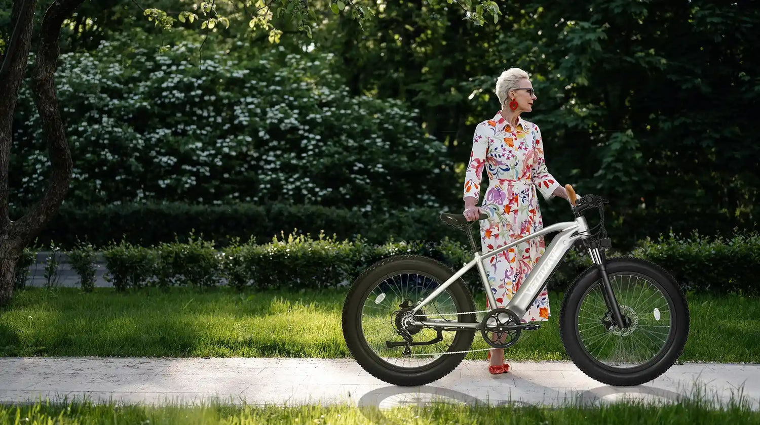 Why Electric Bikes Are Good for Elders and Seniors - velowavebike