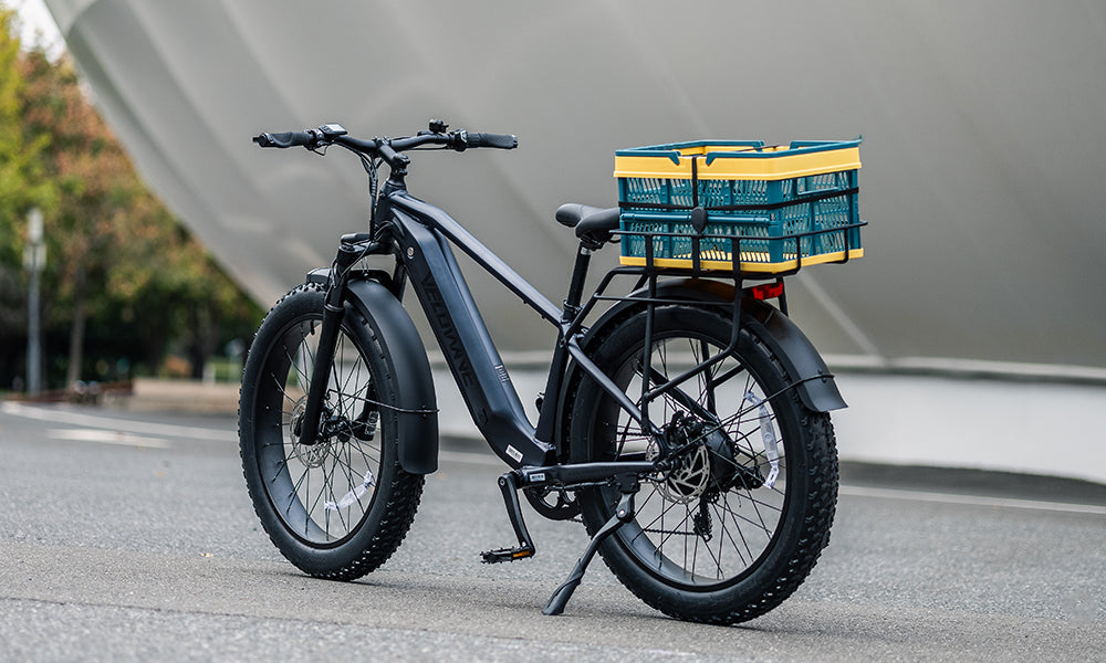 Foldable Rear Basket for Velowave Electric Bikes