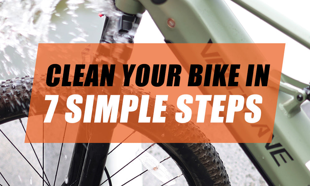 7 Steps to Clean Your Ebike