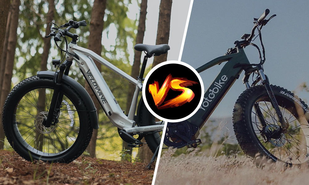 Velowave Ranger 3.0 Fat Tire E-Bike vs Yoto Leopard Pro E-Bike