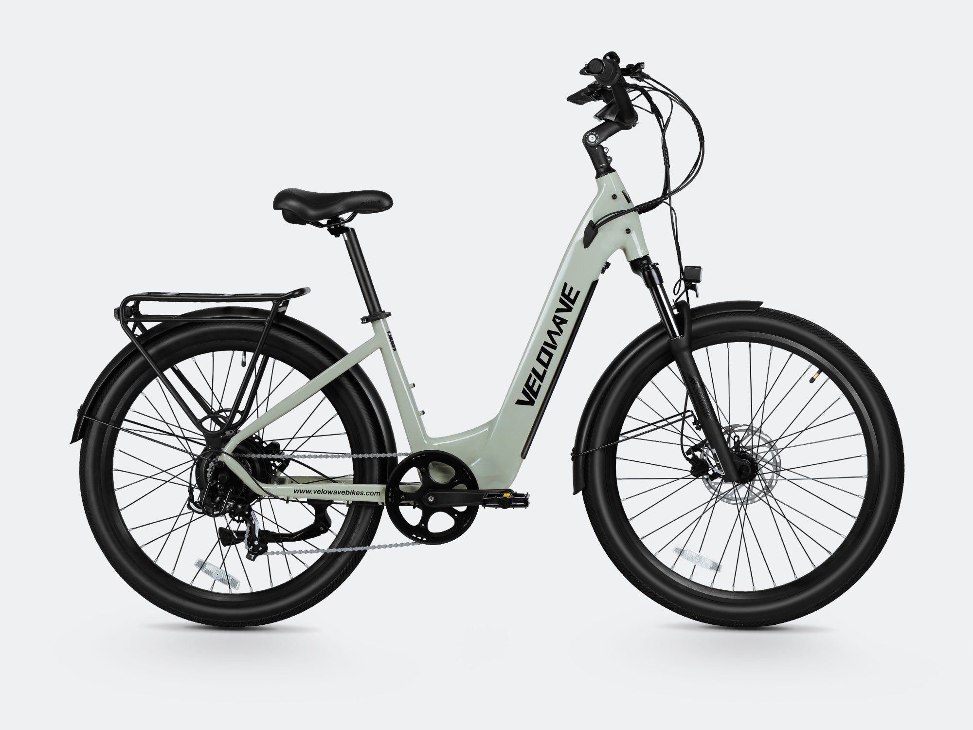 VELOWAVE Electric_Bicycles Light Green Breeze T Torque Sensor Electric Bike#color_light-green