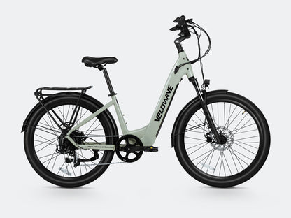 VELOWAVE Electric_Bicycles Light Green Breeze T Torque Sensor Electric Bike#color_light-green