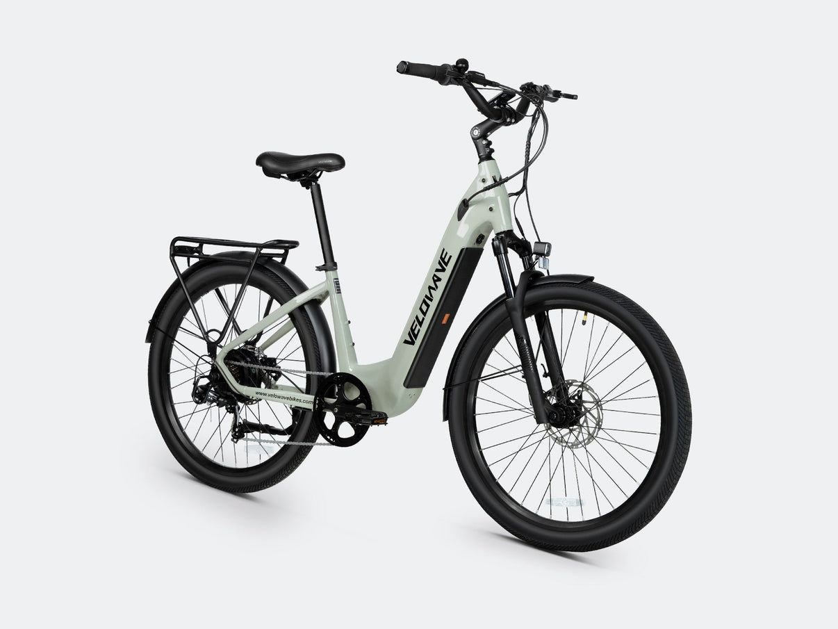 VELOWAVE Electric_Bicycles Breeze T Torque Sensor Electric Bike#color_light-green