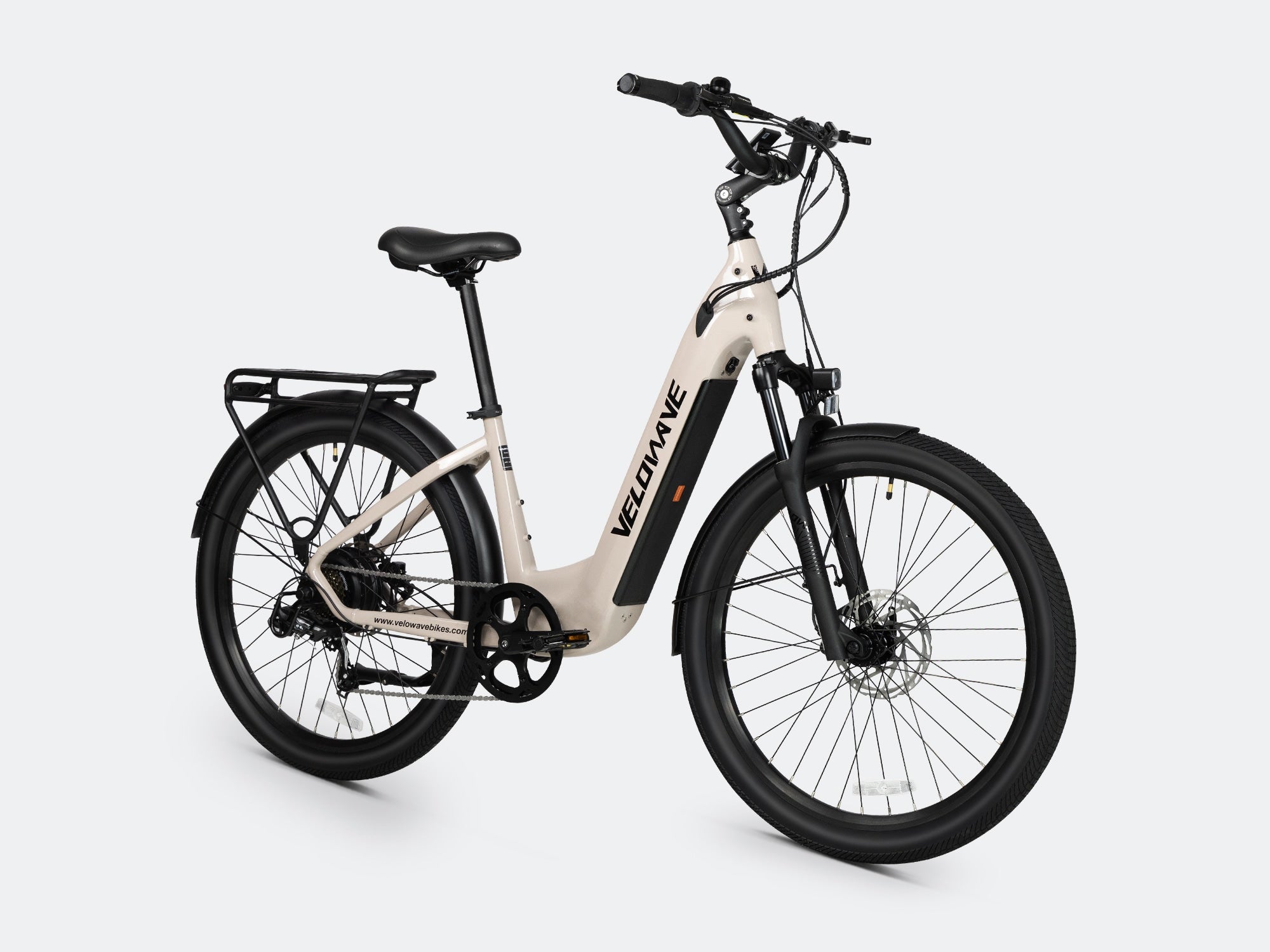 VELOWAVE Electric_Bicycles Breeze T Torque Sensor Electric Bike#color_beige