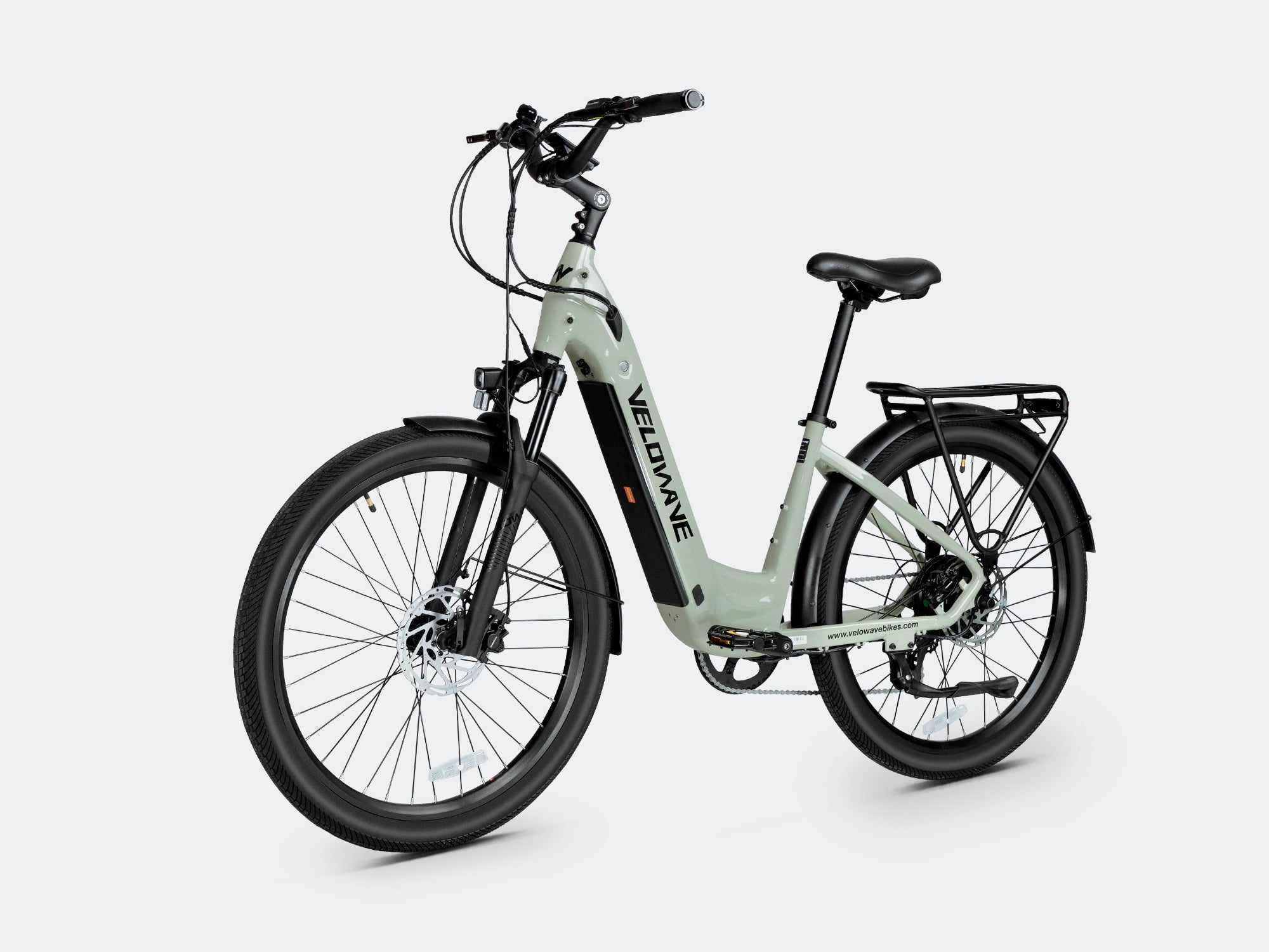 VELOWAVE Electric_Bicycles Breeze T Torque Sensor Electric Bike#color_light-green