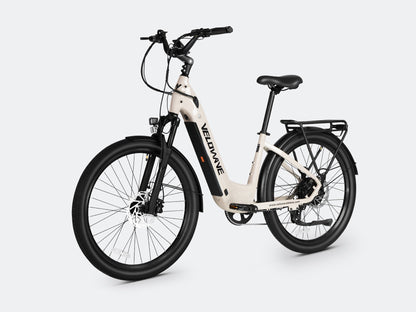 VELOWAVE Electric_Bicycles Breeze T Torque Sensor Electric Bike#color_beige