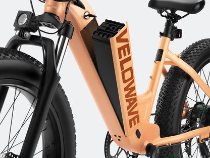 VELOWAVE Electric_Bicycles Rover Step-Thru Electric Bike