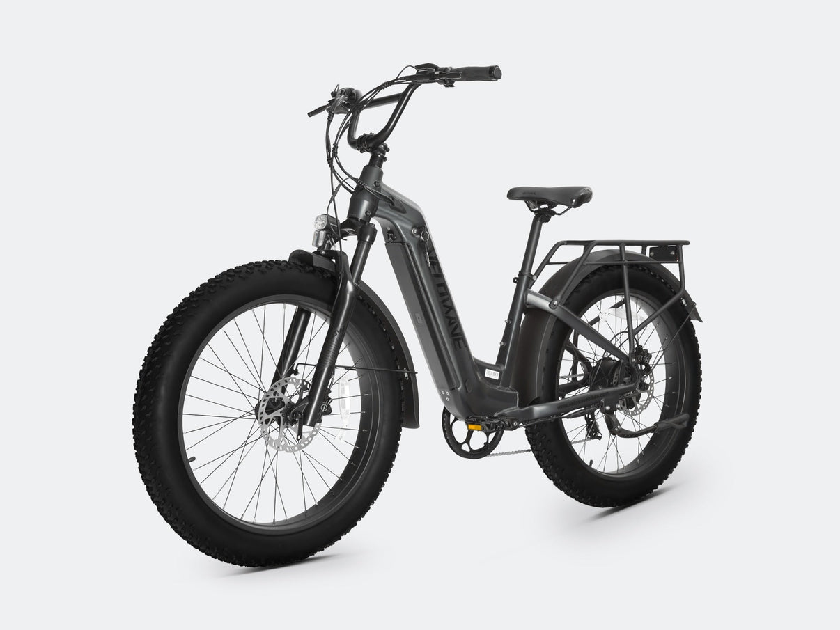 VELOWAVE Electric_Bicycles Ranger Step-Thru 2.0 Electric Bike#color_dark-gray