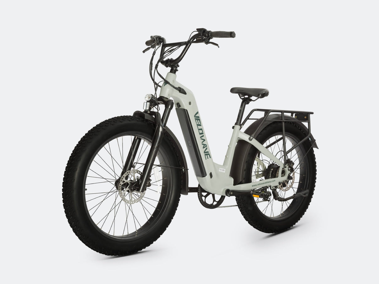 VELOWAVE Electric_Bicycles Ranger Step-Thru 2.0 Electric Bike#color_morandi-green