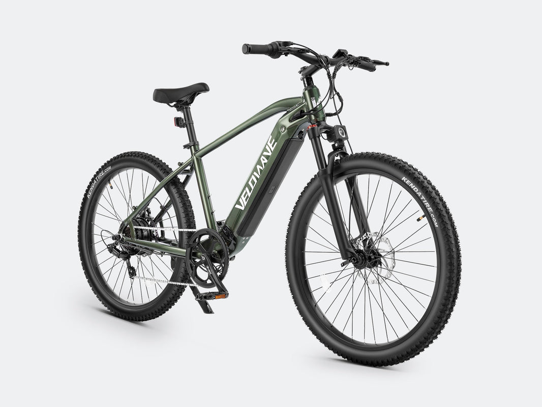 VELOWAVE Electric_Bicycles Ghost Electric Mountain Bike#color_dark-green