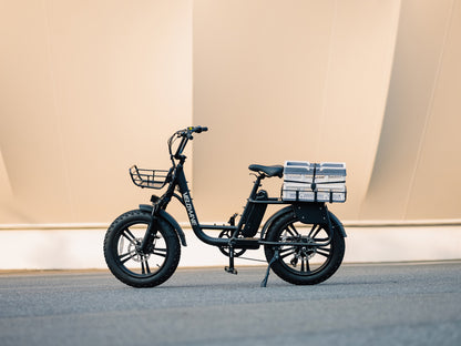 Foldable Rear Basket for Velowave Electric Bikes