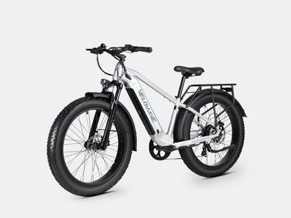 ELOWAVE Electric_Bicycles Silver Ranger 3.0 Fat Tire All-Terrain Electric Bike#color_silver