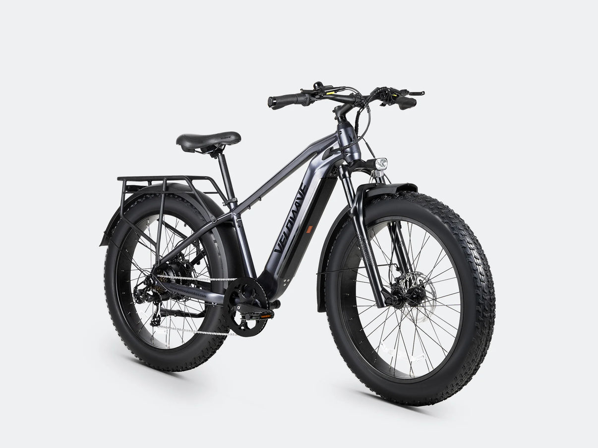 VELOWAVE Electric_Bicycles Dark Gray Ranger 3.0 Fat Tire All-Terrain Electric Bike#color_blue-gray