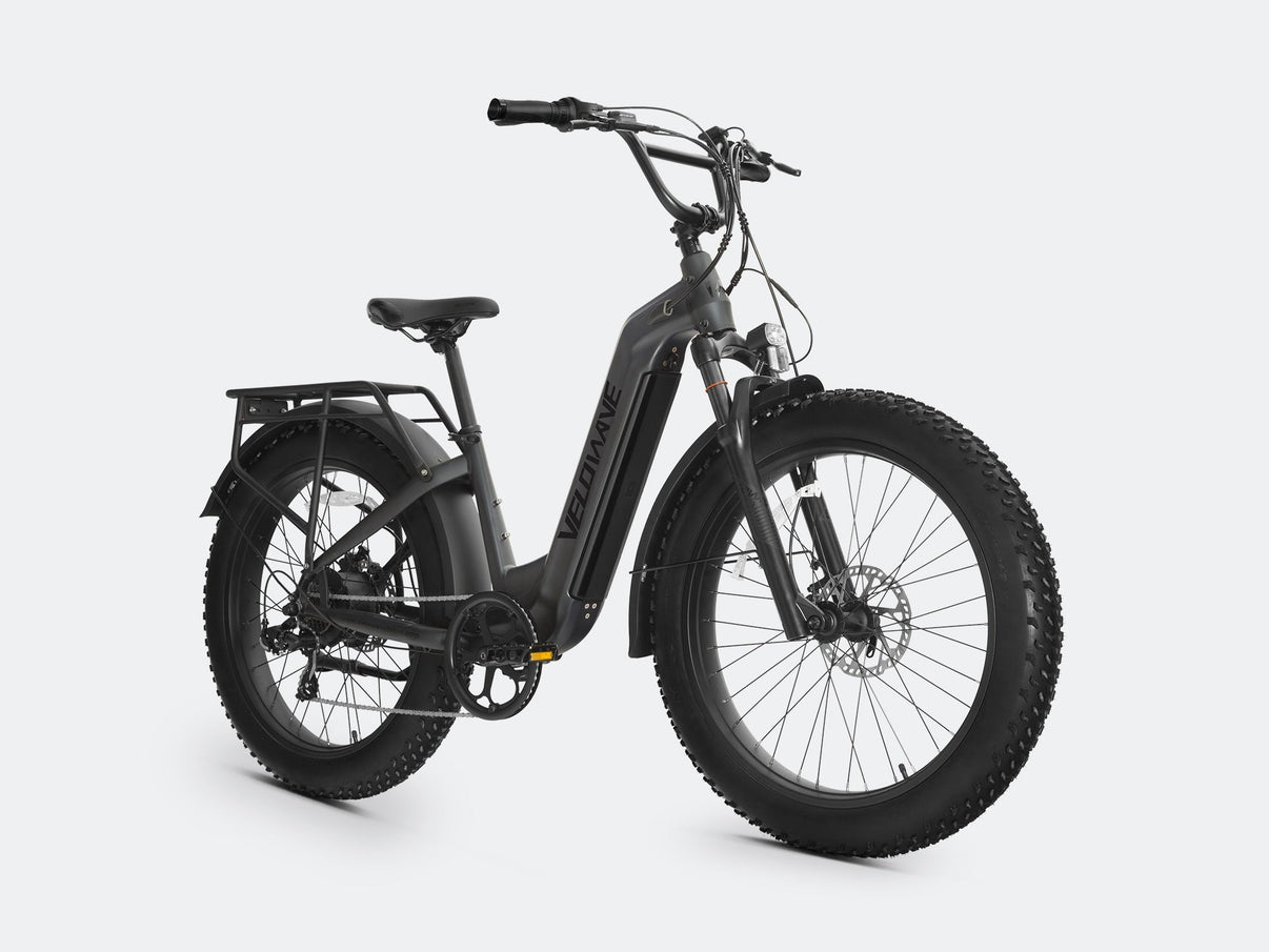 VELOWAVE Electric_Bicycles Ranger Step-Thru 2.0 Electric Bike#color_dark-gray