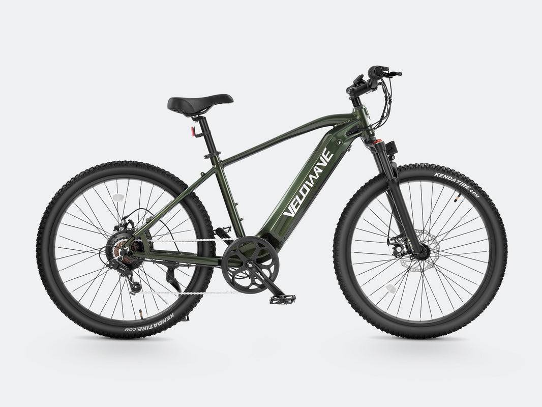 VELOWAVE Electric_Bicycles Ghost Electric Mountain Bike #color_dark-green