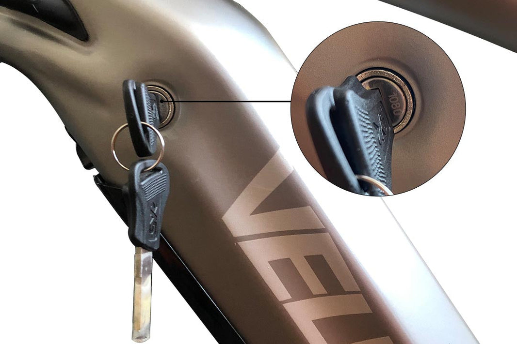 VELOWAVE Ghost Electric Bike Battery Key