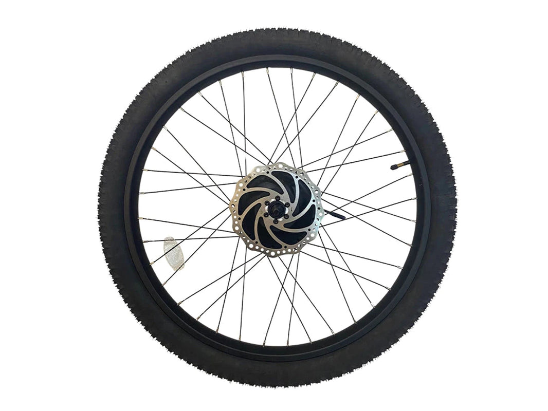 VELOWAVE Parts Rear Wheel with Motor & Disc Brake Rotor for Ghost Electric Bike